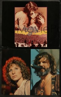 7k0655 STAR IS BORN 6 color 11x14 stills 1977 great images of Kris Kristofferson & Barbra Streisand!
