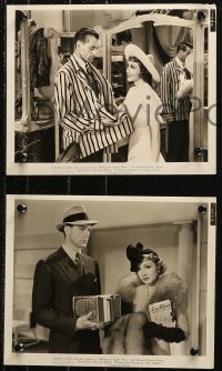 7k0267 BLUEBEARD'S EIGHTH WIFE 3 8x10 key book stills 1938 Claudette Colbert & Gary Cooper, Lubitsch!
