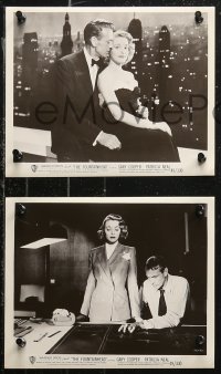 7k0196 FOUNTAINHEAD 6 8x10 stills 1949 Gary Cooper & Patricia Neal in Ayn Rand's objectivist classic!