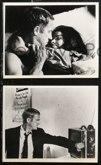 7k0084 GETAWAY 16 8x10 stills 1972 directed by Sam Peckinpah, images of Steve McQueen, Ali MacGraw!