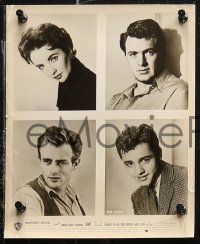 7k0127 GIANT 10 from 7x9.5 to 8x10 stills 1956 great images of Elizabeth Taylor, Rock Hudson, Dean!
