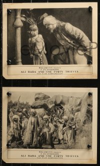 7k0244 ALI BABA & THE FORTY THIEVES 4 8x10 LCs 1918 Georgie Stone in title role, ultra rare!