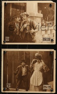 7k0308 SUCH A COOK 3 8x10 LCs R1919 great images of Charles Murray and his Bungling Burglars!, rare!
