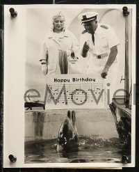 7k0297 MAE WEST 3 8x10 news photos 1940s-1960s great images at the Miami Seaquarium and more!