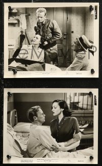 7k0233 NO WAY OUT 5 8x10 stills 1950 great images of Richard Widmark & pretty Linda Darnell!
