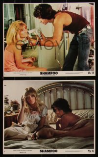 7k0034 SHAMPOO 7 8x10 mini LCs 1975 hairdresser Warren Beatty, Julie Christie, Goldie Hawn!