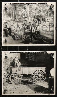 7k0069 SHEEPMAN 20 8x10 stills 1938 set reference images with crew & horses, one with Glenn Ford!