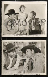 7k0175 WESTERNER 8 8x10 stills R1954 William Wyler directed, Gary Cooper, Dana Andrews, Brennan!