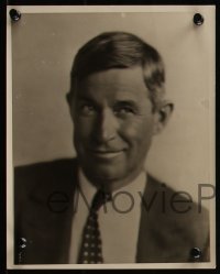 7k0317 WILL ROGERS 3 8x10 stills 1920s-1930s great head & shoulders portraits & at typewriter!