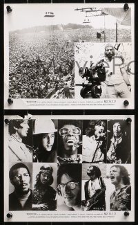 7k0242 WOODSTOCK 5 8x10 stills 1970 great images from legendary rock 'n' roll concert!