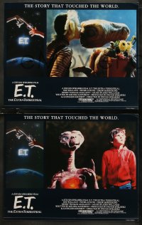 7k0430 E.T. THE EXTRA TERRESTRIAL 8 English LCs R1985 Drew Barrymore, Spielberg, cool Alvin art