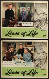 7k0684 LEASE OF LIFE 5 English LCs 1954 directed by Charles Frend, parson Robert Donat!