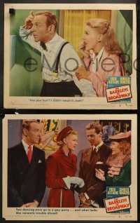 7k0794 BARKLEYS OF BROADWAY 3 LCs 1949 Fred Astaire & Ginger Rogers in their final film together!