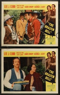 7k0401 BRAZEN BELL 8 int'l LCs 1962 directed by James Sheldon, Lee J Cobb, The Virginian!