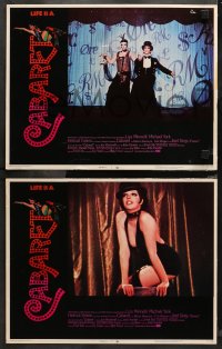 7k0404 CABARET 8 LCs 1972 Liza Minnelli in Nazi Germany, directed by Bob Fosse, Joseph Caroff art!