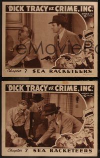 7k0815 DICK TRACY VS. CRIME INC. 3 chapter 7 move to 1941 Ralph Byrd as Chester Gould's detective!