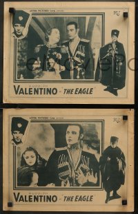 7k0818 EAGLE 3 LCs R1939 Rudolph Valentino in his last picture modernized with music & sound!