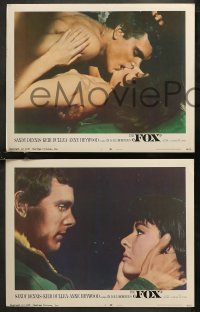 7k0629 FOX 6 LCs 1968 great images of Sandy Dennis, Kier Dullea, Anne Heywood in love triangle!