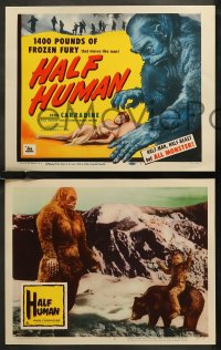 7k0459 HALF HUMAN 8 LCs 1957 1400 pounds of frozen fury that moves like a man & likes sexy women!