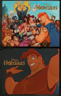 7k0368 HERCULES 12 LCs 1997 Walt Disney Ancient Greece fantasy cartoon, great images!