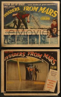 7k0475 INVADERS FROM MARS 8 LCs 1953 William Cameron Menzies' alien sci-fi classic, complete set!