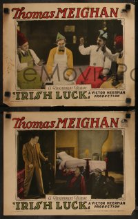 7k0832 IRISH LUCK 3 LCs 1925 New York cop Thomas Meighan meets his royal double in Ireland!