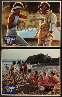 7k0837 KARATE KID 3 LCs 1984 Pat Morita, Ralph Macchio, Elisabeth Shue, teen martial arts classic!