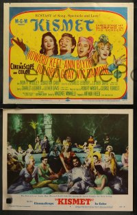 7k0484 KISMET 8 LCs 1956 Howard Keel & a harem of beautiful girls, sexy Dolores Gray