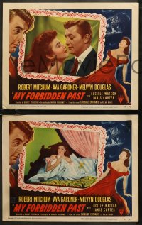 7k0516 MY FORBIDDEN PAST 8 LCs 1951 sexy Ava Gardner is the kind of girl who made New Orleans famous