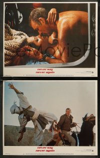 7k0691 NEVER SAY NEVER AGAIN 5 LCs 1983 Sean Connery as James Bond, sexy Kim Basinger, Bernie Casey!
