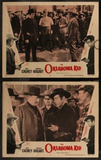 7k0645 OKLAHOMA KID 6 LCs R1956 cool cowboy western images of James Cagney, Humphrey Bogart!