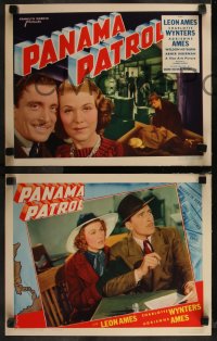 7k0525 PANAMA PATROL 8 LCs 1939 Leon Ames, Charlotte Wynters, Adrienne Ames, murder in Central America!