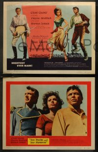 7k0531 PRIDE & THE PASSION 8 LCs 1957 Cary Grant, Frank Sinatra, Sophia Loren, mightiest ever made!