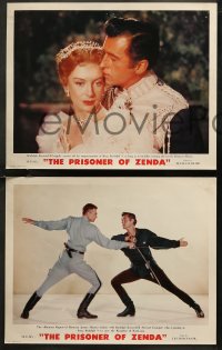 7k0532 PRISONER OF ZENDA 8 photolobbies 1952 Stewart Granger, Jane Greer, Deborah Kerr!