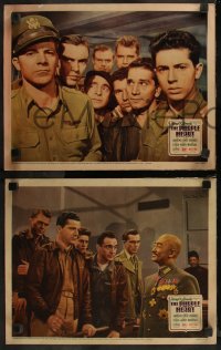 7k0863 PURPLE HEART 3 LCs 1944 Dana Andrews & prisoners of war, the bombing of Japan!