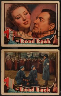 7k0695 ROAD BACK 5 LCs 1937 John 'Dusty' King, directed by James Whale, Erich Maria Remarque novel!