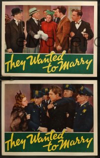 7k0778 THEY WANTED TO MARRY 4 LCs 1937 great images of pretty Betty Furness w/Gordon Jones!