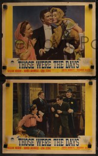 7k0709 THOSE WERE THE DAYS 5 LCs 1940 great images of young William Holden & pretty Bonita Granville!