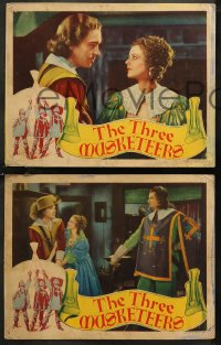 7k0888 THREE MUSKETEERS 3 LCs 1935 Walter Abel as D'Artagnan & sexy Heather Angel!