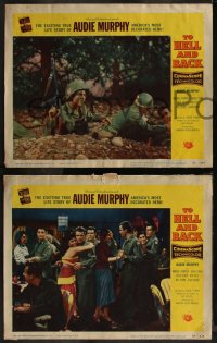 7k0612 TO HELL & BACK 7 LCs 1955 Audie Murphy's life story as a kid soldier in World War II!