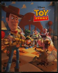 7k0574 TOY STORY 8 LCs 1995 Disney & Pixar, great images of Buzz, Woody & cast!