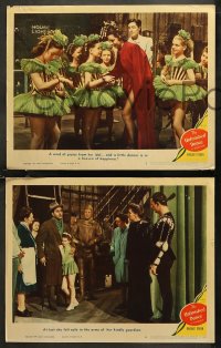 7k0782 UNFINISHED DANCE 4 LCs 1947 Danny Thomas w/ballerina Margaret O'Brien, Cyd Charisse!