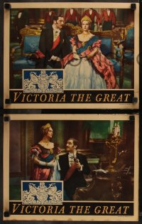 7k0712 VICTORIA THE GREAT 5 LCs 1937 Anna Neagle as the Queen & Anton Walbrook as Prince Albert!