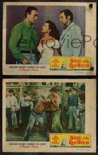 7k0659 WAKE OF THE RED WITCH 6 LCs 1949 Adele Mara, John Wayne, Grant Withers, Gig Young, Paul Fix!