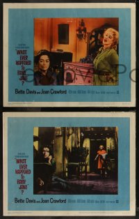 7k0582 WHAT EVER HAPPENED TO BABY JANE? 8 LCs 1962 Robert Aldrich, Bette Davis & Joan Crawford!