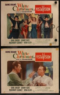 7k0784 WHITE CHRISTMAS 4 LCs 1954 Bing Crosby, Danny Kaye, Clooney, Vera-Ellen, classic!