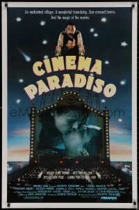 7m0835 CINEMA PARADISO 1sh 1990 Nuovo Cinema Paradiso, Giuseppe Tornatore, Philippe Noiret!