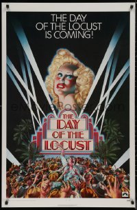 7m0858 DAY OF THE LOCUST teaser 1sh 1975 Schlesinger's version of West's novel, David Edward Byrd art