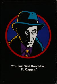 7m0866 DICK TRACY teaser 1sh 1990 cool art of Al Pacino as Big Boy Caprice, say goodbye to oxygen!