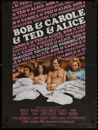 7m0653 BOB & CAROL & TED & ALICE French 23x31 1970 Natalie Wood, Gould, Cannon, Culp by Mascii!